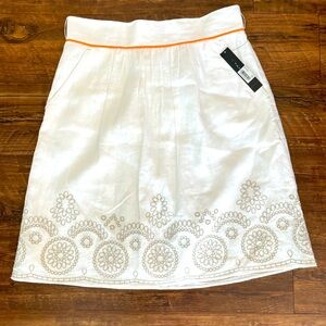 NWT- T Tahari Linen Skirt- New with tags
